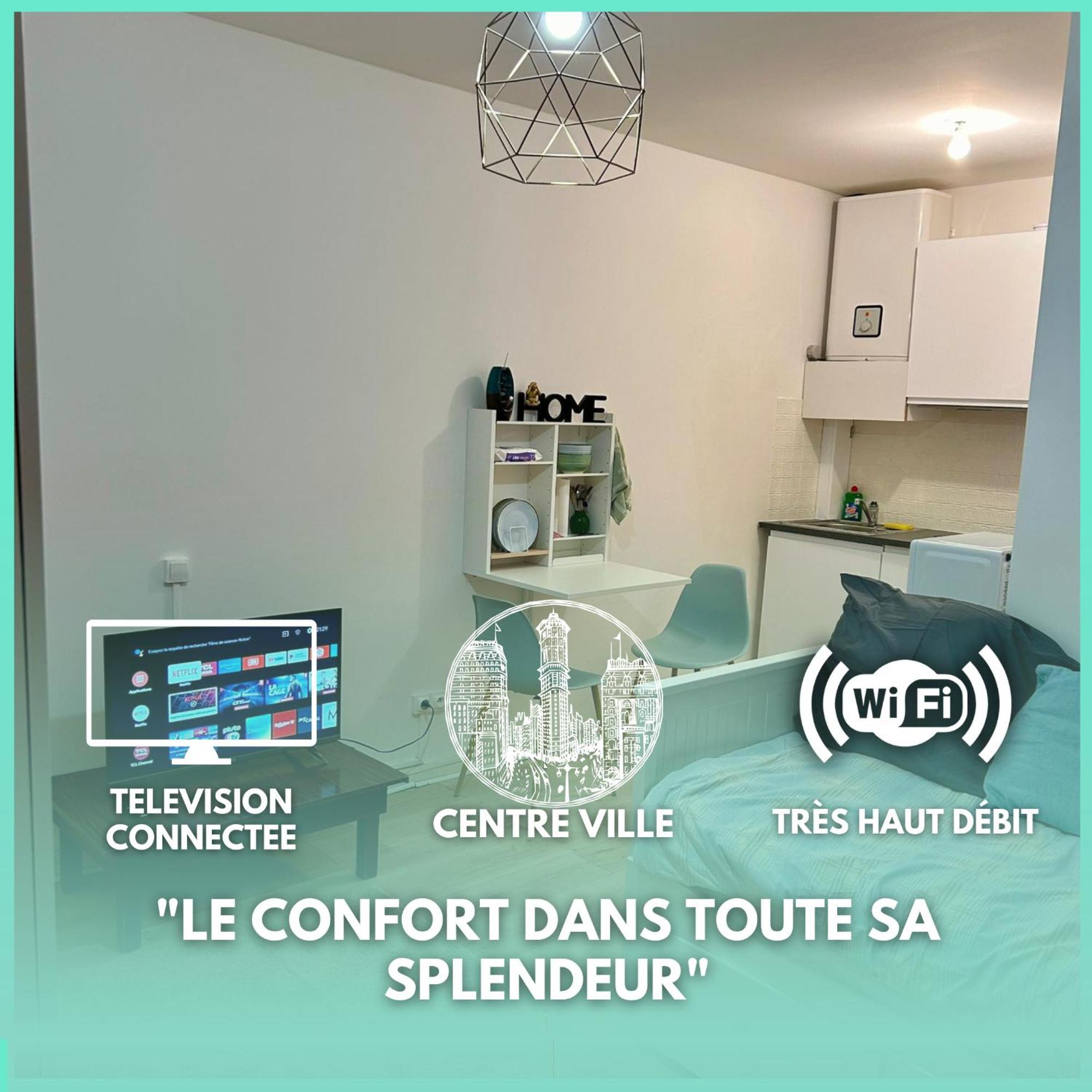 L'etincelant, Centre - Connecte - Lumineux & Cosy Appartement Nancy